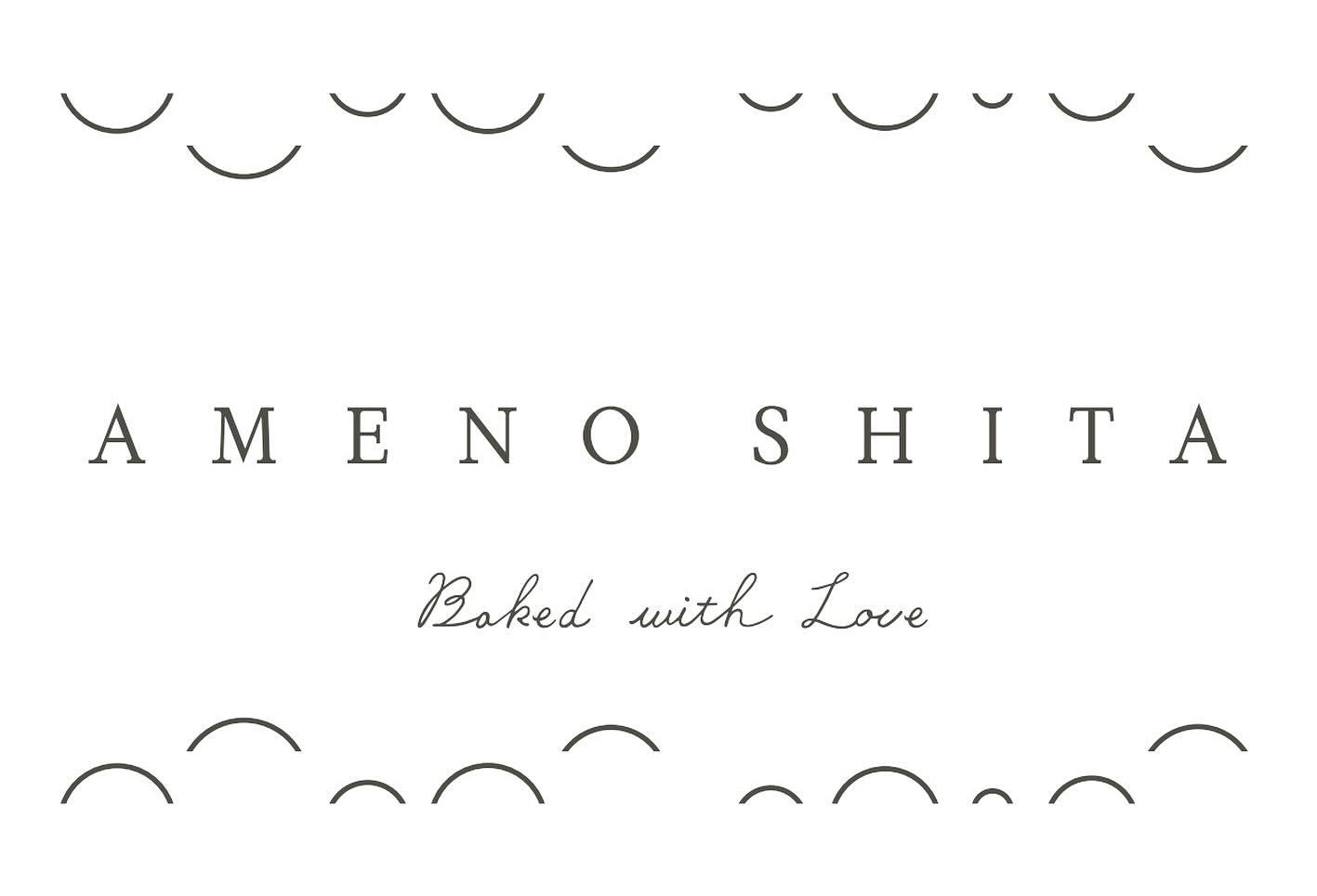 AMENOSHITA — Baked with Love